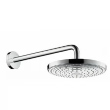 Душ Hansgrohe 300 2jet Верхний душ с держателем 390 мм, тип струи: RainAir, Rain цвет хром (27378000)