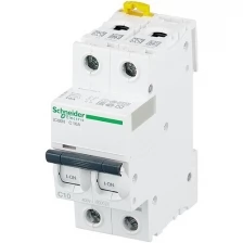 A9F79220 Автоматический выключатель Schneider Electric Acti 9 iC60N 20А 2п 6кА, C