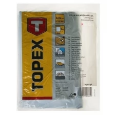 Плёнка защитная TOPEХ, 4x5 м, 20 мкм, полиэтиленовая TOPEX 1962066 .